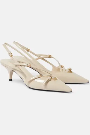 Miu Miu Patent leather slingback pumps