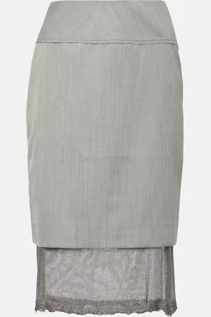 JACQUES WEI Midi skirt