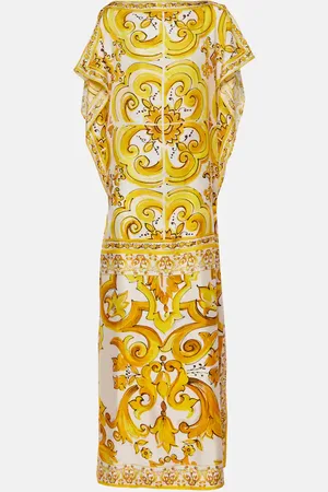 Dolce & Gabbana Majolica silk kaftan