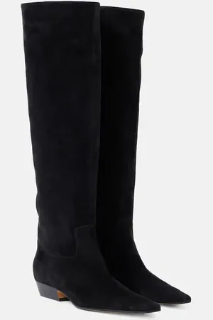Khaite Marfa suede knee-high boots