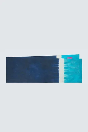 THE ELDER STATESMAN Tie-dye cashmere scarf
