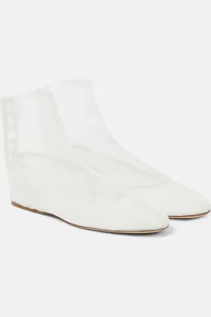 The Row Nymph organza ballet flats