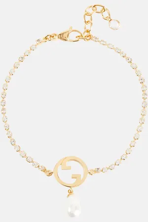 Gucci Blondie crystal-embellished bracelet