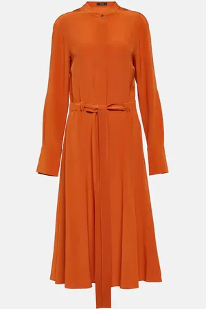 Joseph Fairbaim silk midi dress