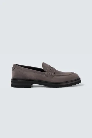 Dolce & Gabbana Altavilla suede penny loafers