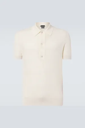 Tom Ford Cotton and silk polo shirt