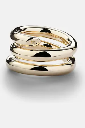 Jennifer Fisher Coil 10kt -plated ring