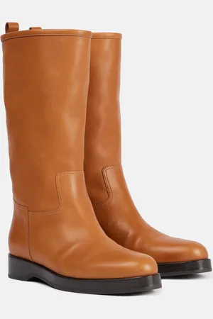 Loro Piana John leather boots