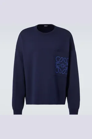 Loewe Anagram cotton-blend sweater