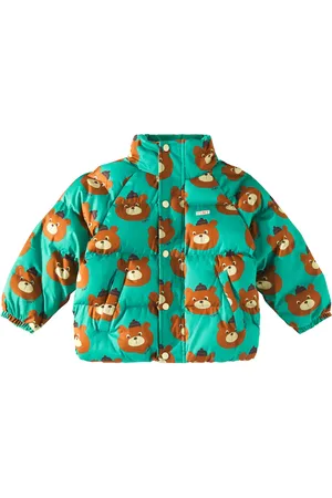 Tiny Cottons Bears cotton puffer jacket