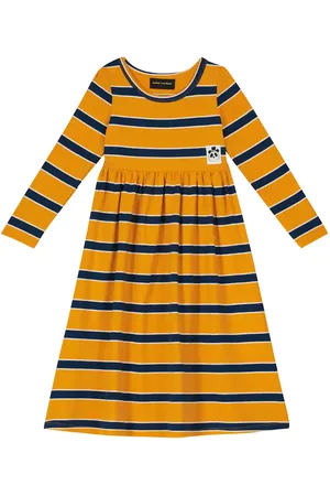 Mini Rodini Striped long-sleeved dress