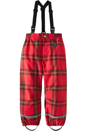 Mini Rodini Edelweiss fleece-lined stirrup pants