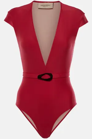 Adriana Degreas Belted swimsuit