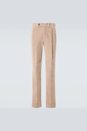 Incotex Cotton corduroy straight pants