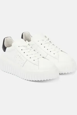 Hogan H-Stripes leather platform sneakers