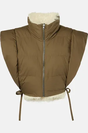 Marant Etoile Hoodiali reversible puffer vest