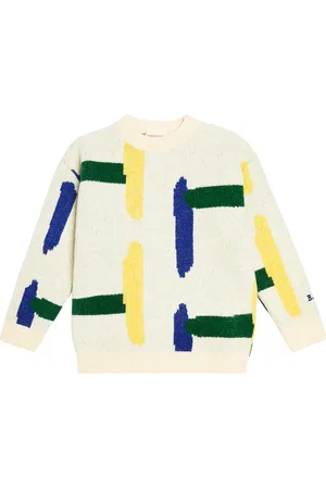 Bobo Choses Geometric jacquard sweater