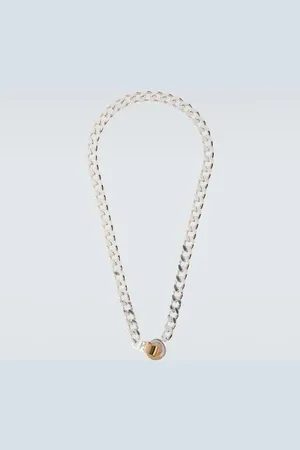 Bottega Veneta Sterling chain necklace