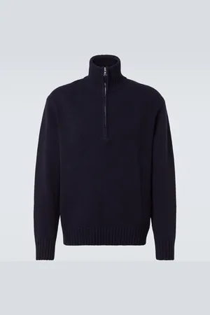 Allude Cashmere half-zip sweater