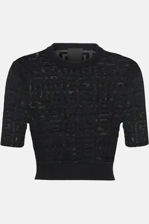 Givenchy 4G jacquard cropped top