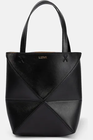 Loewe Puzzle Fold Mini leather tote bag