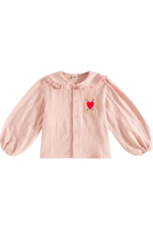 Jelly Mallow Love cotton blouse