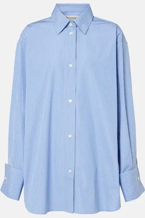 Rohe Oversized striped cotton top