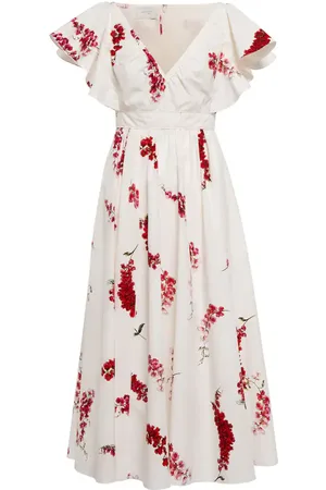 Giambattista Valli Floral cotton midi dress