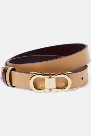 Salvatore Ferragamo Gancini reversible leather belt