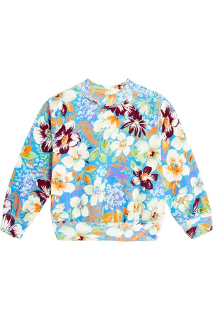 Molo Marge floral cotton jersey sweatshirt