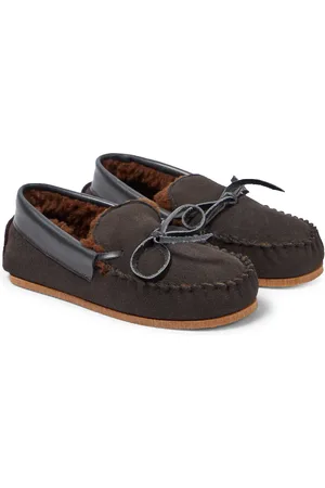 PèPè Montone suede moccasins