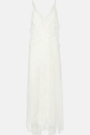 BLUMARINE Lace slip dress