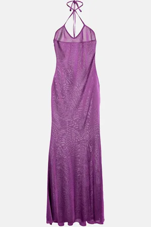 Tom Ford Halterneck jersey maxi dress