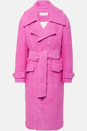 XU ZHI Double-breasted wool-blend coat