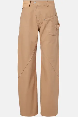 J.W.Anderson Twisted wool wide-leg pants