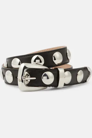 Khaite The Benny studded leather belt