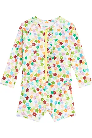 Molo Baby Nigella floral rashguard swimsuit