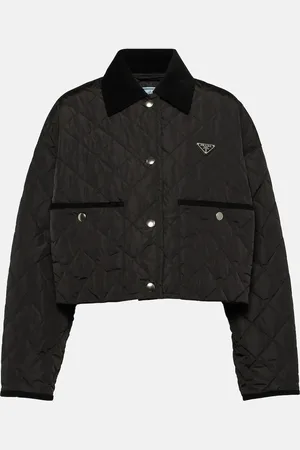 Prada Re-Nylon quilted cropped jacket
