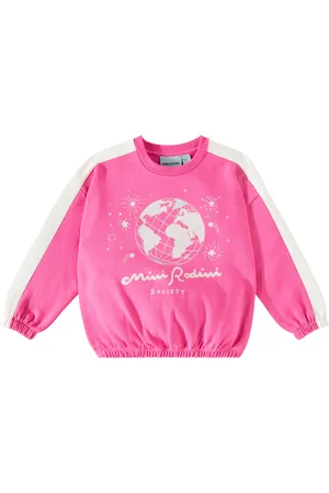 Mini Rodini Society jersey sweatshirt