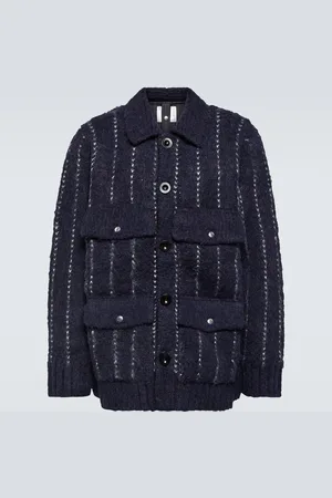 SACAI Wool-blend blouson jacket