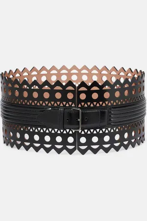 Alaïa Leather corset belt