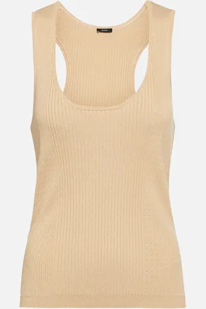 Joseph Ribbed-knit jersey tank top