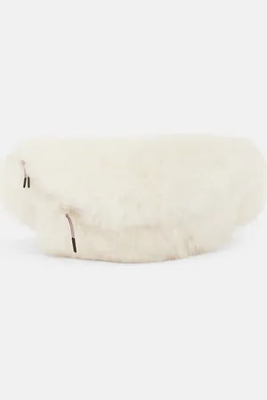 YVES SALOMON Shearling belt bag