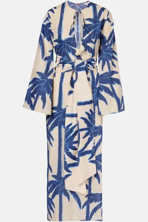 JOHANNA ORTIZ Sotaviento printed cotton tunic