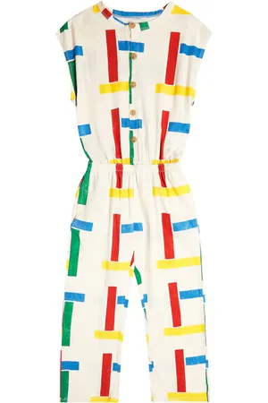 Bobo Choses Printed cotton jumpsuit