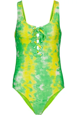 Ganni Tie-dye swimsuit