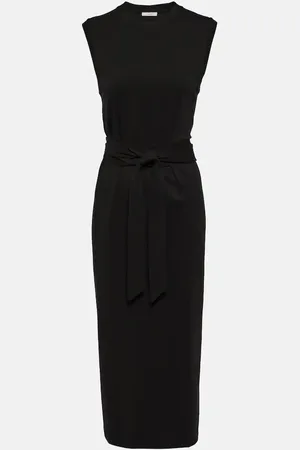 Vince Cotton jersey midi dress