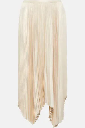 Ralph Lauren Satin midi skirt