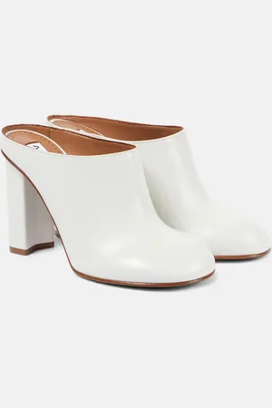 Alaïa Babylone leather mules
