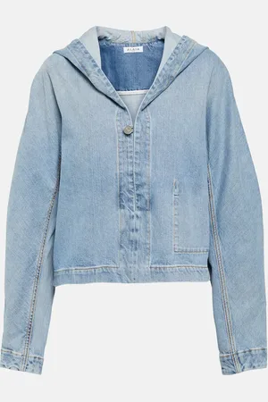 Alaïa Cropped denim jacket